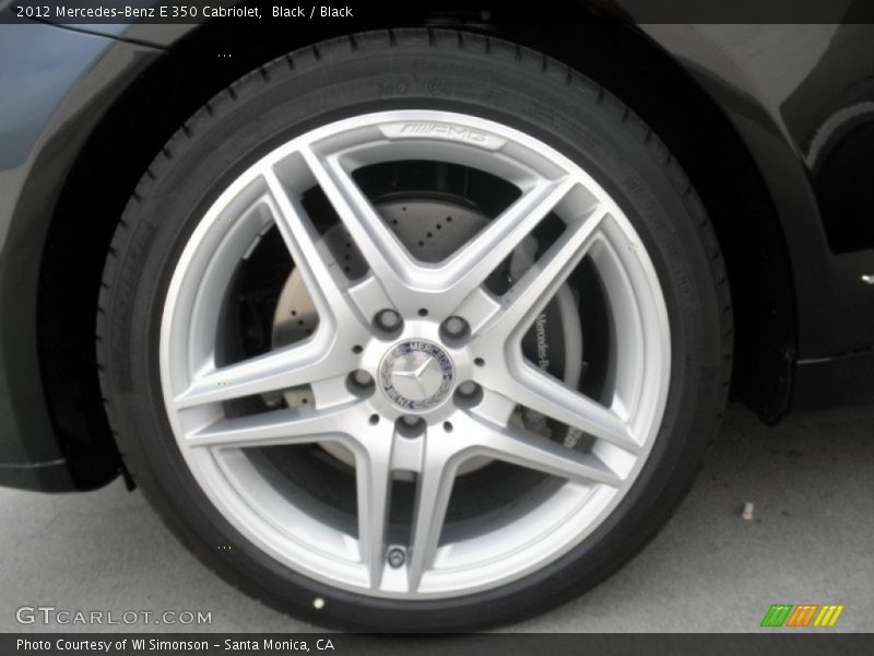  2012 E 350 Cabriolet Wheel