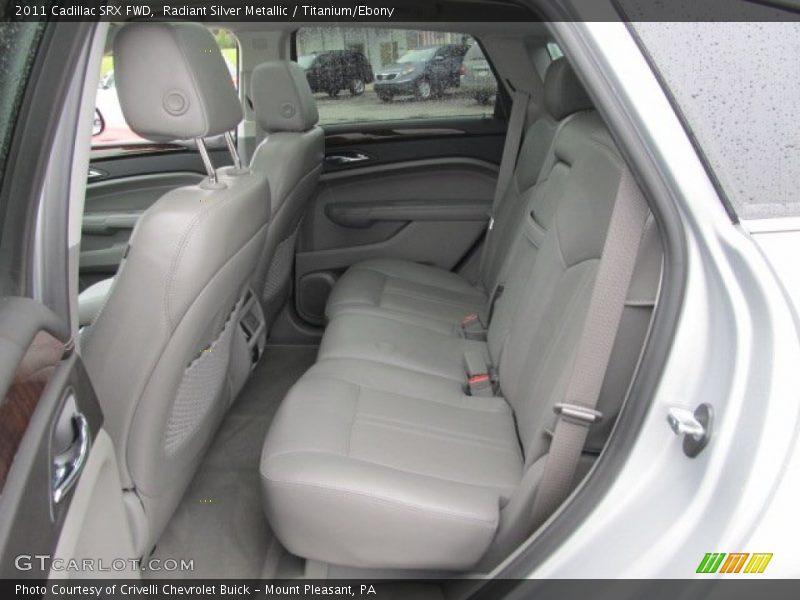 Radiant Silver Metallic / Titanium/Ebony 2011 Cadillac SRX FWD