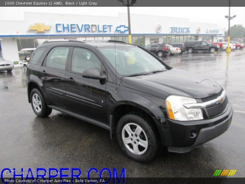 Black / Light Gray 2006 Chevrolet Equinox LS AWD