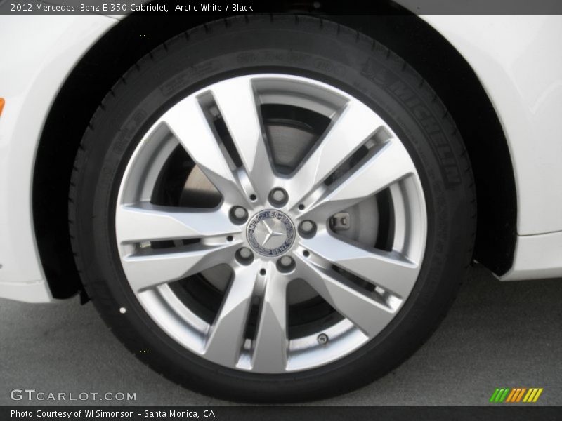  2012 E 350 Cabriolet Wheel