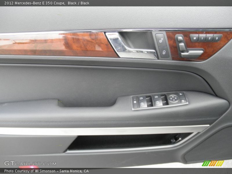 Black / Black 2012 Mercedes-Benz E 350 Coupe