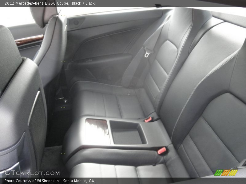 Black / Black 2012 Mercedes-Benz E 350 Coupe