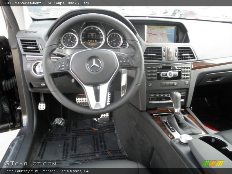 Dashboard of 2012 E 350 Coupe