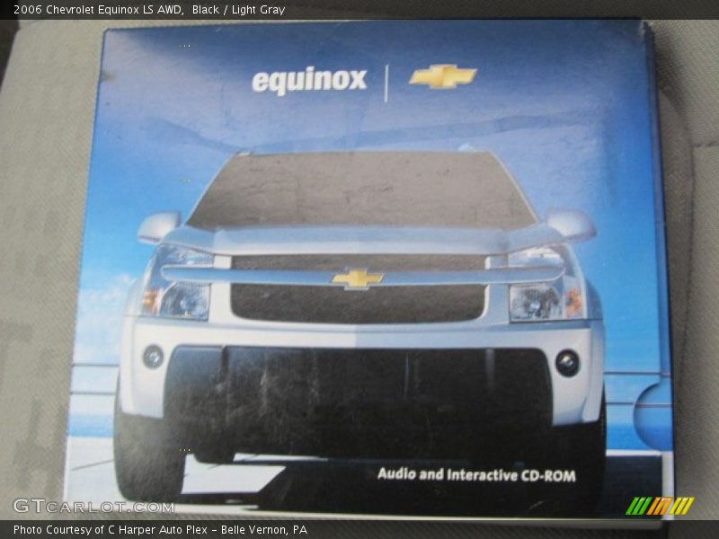 Black / Light Gray 2006 Chevrolet Equinox LS AWD