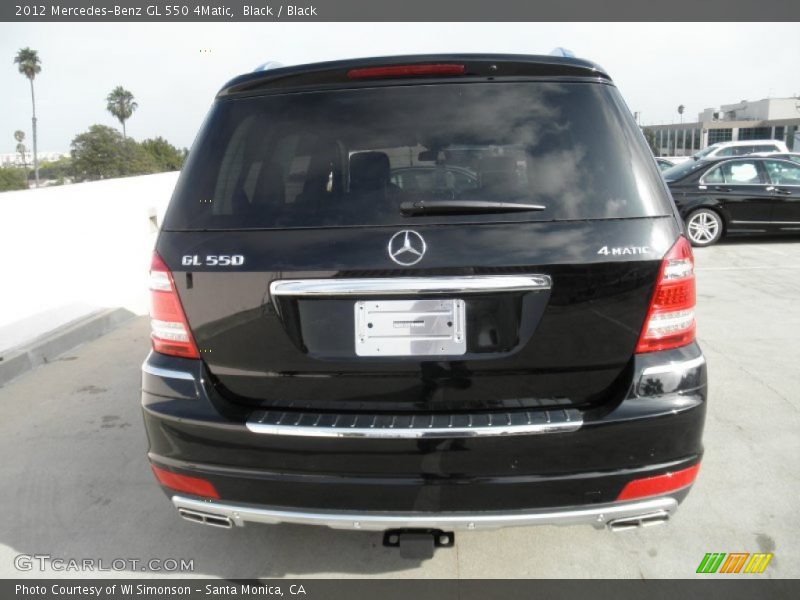 Black / Black 2012 Mercedes-Benz GL 550 4Matic