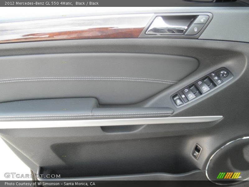 Black / Black 2012 Mercedes-Benz GL 550 4Matic