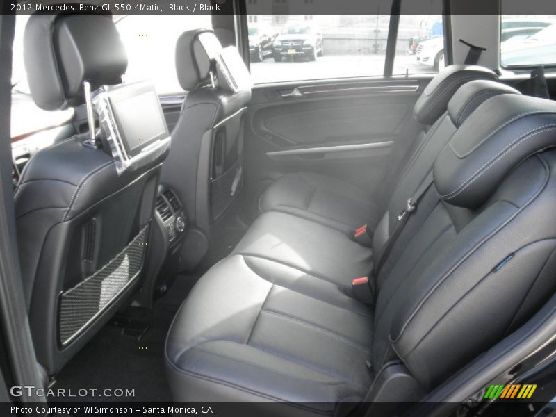 Black / Black 2012 Mercedes-Benz GL 550 4Matic