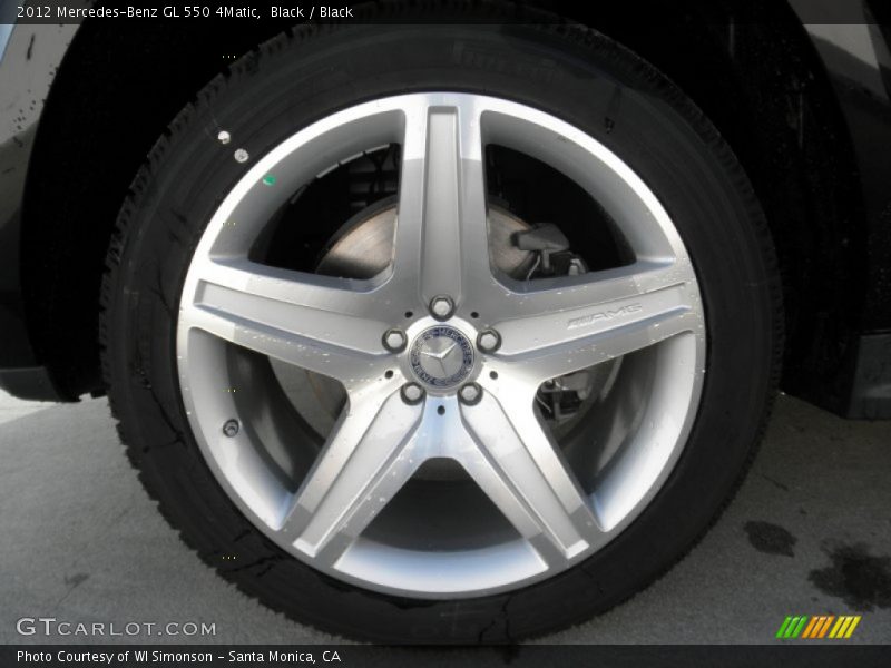 Black / Black 2012 Mercedes-Benz GL 550 4Matic