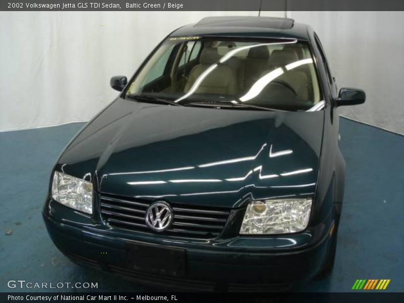 Baltic Green / Beige 2002 Volkswagen Jetta GLS TDI Sedan