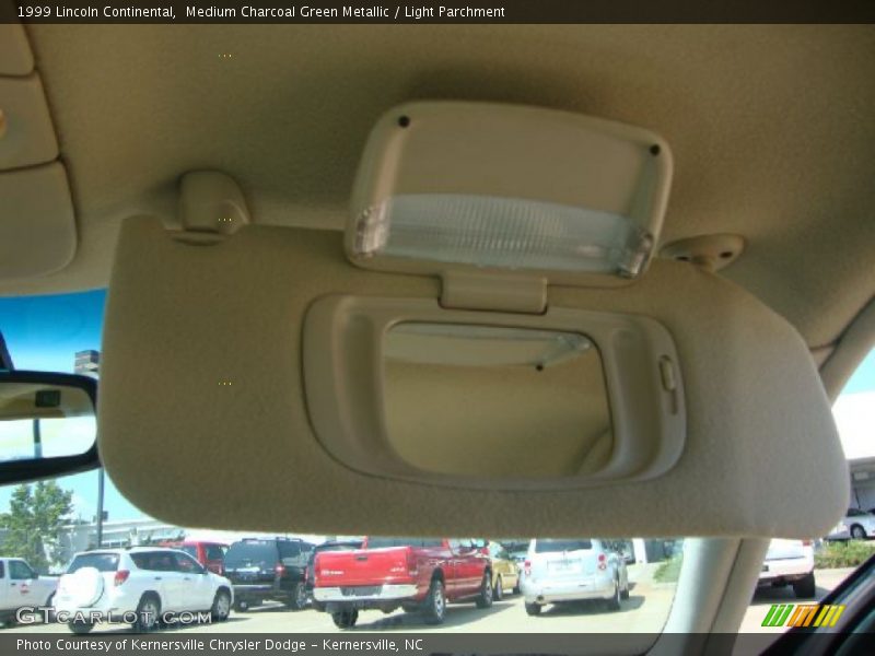 Medium Charcoal Green Metallic / Light Parchment 1999 Lincoln Continental