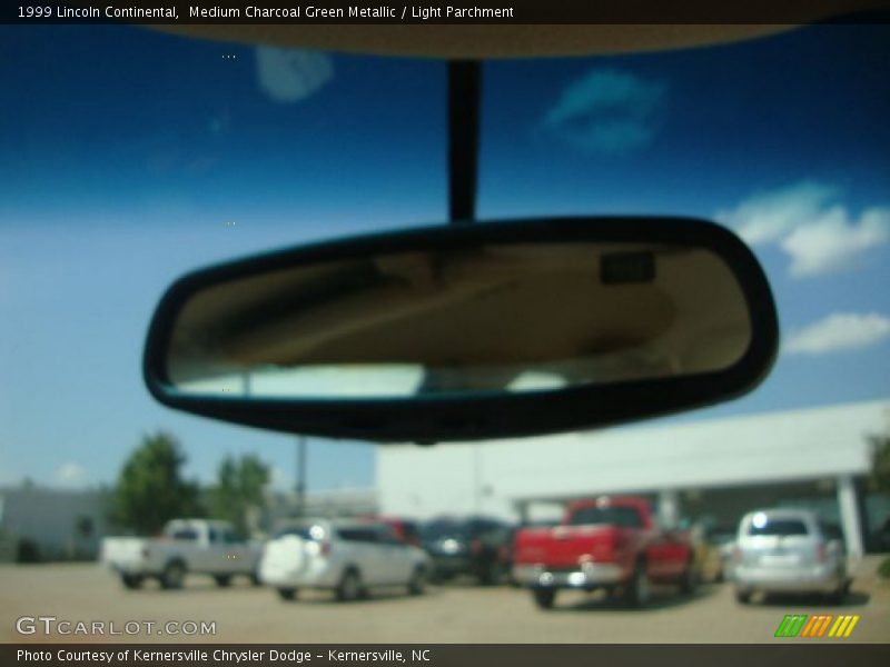 Medium Charcoal Green Metallic / Light Parchment 1999 Lincoln Continental