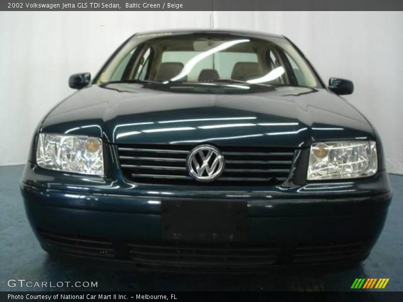 Baltic Green / Beige 2002 Volkswagen Jetta GLS TDI Sedan