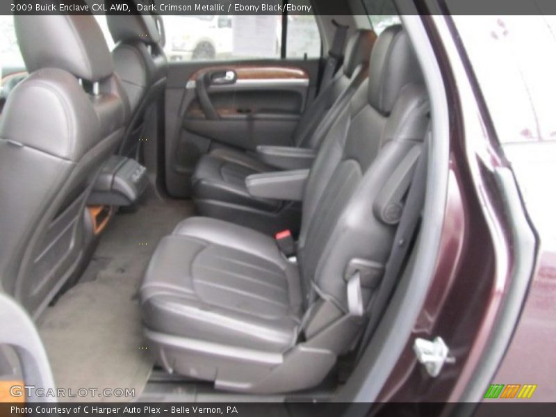 Dark Crimson Metallic / Ebony Black/Ebony 2009 Buick Enclave CXL AWD