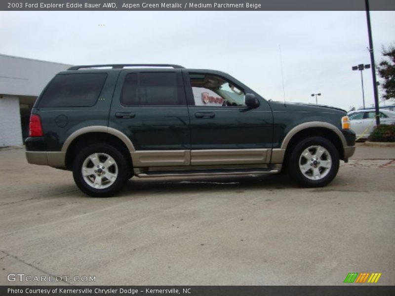  2003 Explorer Eddie Bauer AWD Aspen Green Metallic