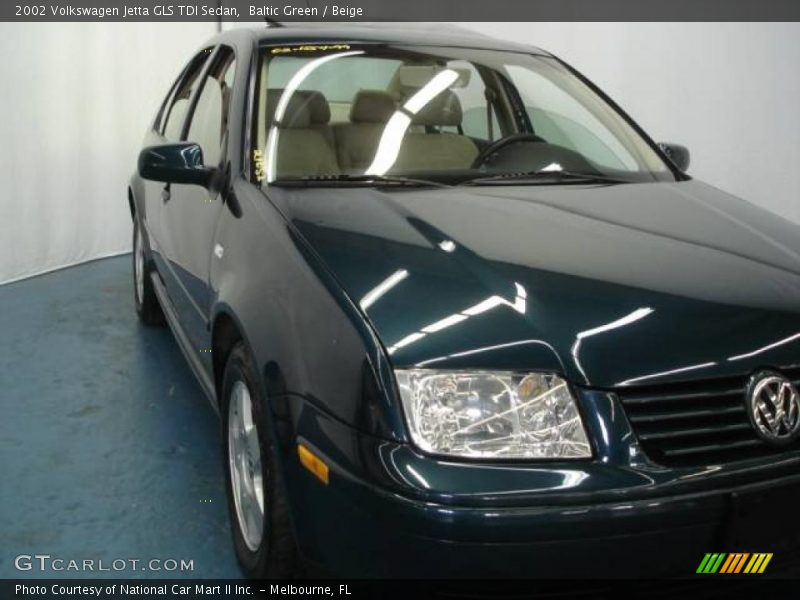 Baltic Green / Beige 2002 Volkswagen Jetta GLS TDI Sedan