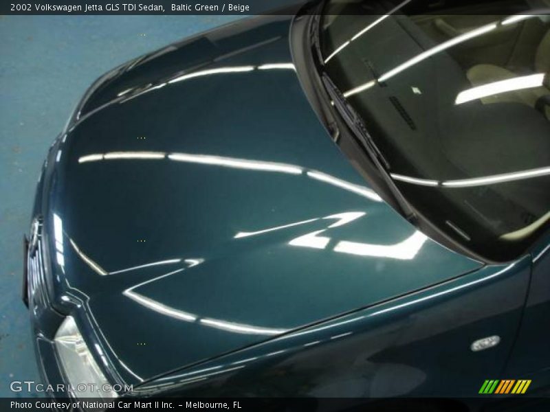Baltic Green / Beige 2002 Volkswagen Jetta GLS TDI Sedan