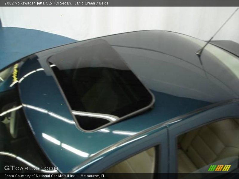 Baltic Green / Beige 2002 Volkswagen Jetta GLS TDI Sedan