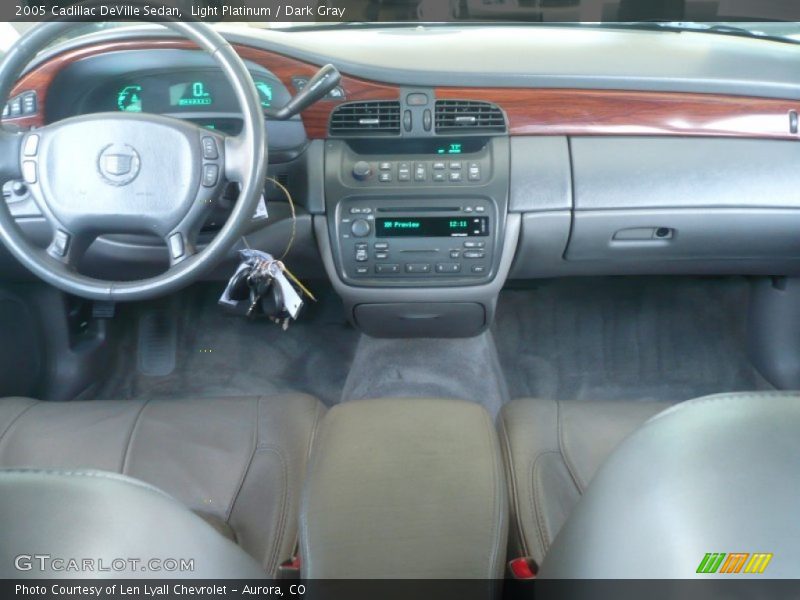 Light Platinum / Dark Gray 2005 Cadillac DeVille Sedan