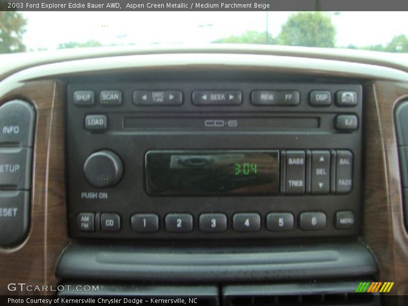 Audio System of 2003 Explorer Eddie Bauer AWD