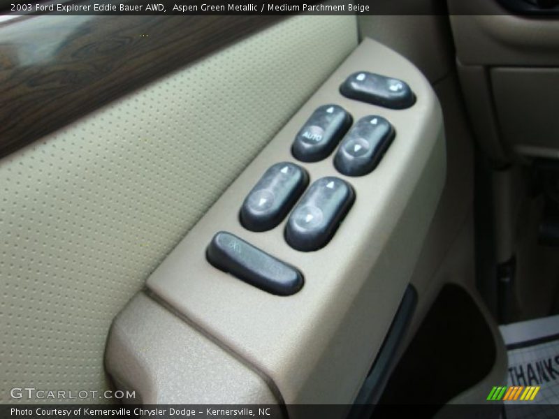 Controls of 2003 Explorer Eddie Bauer AWD