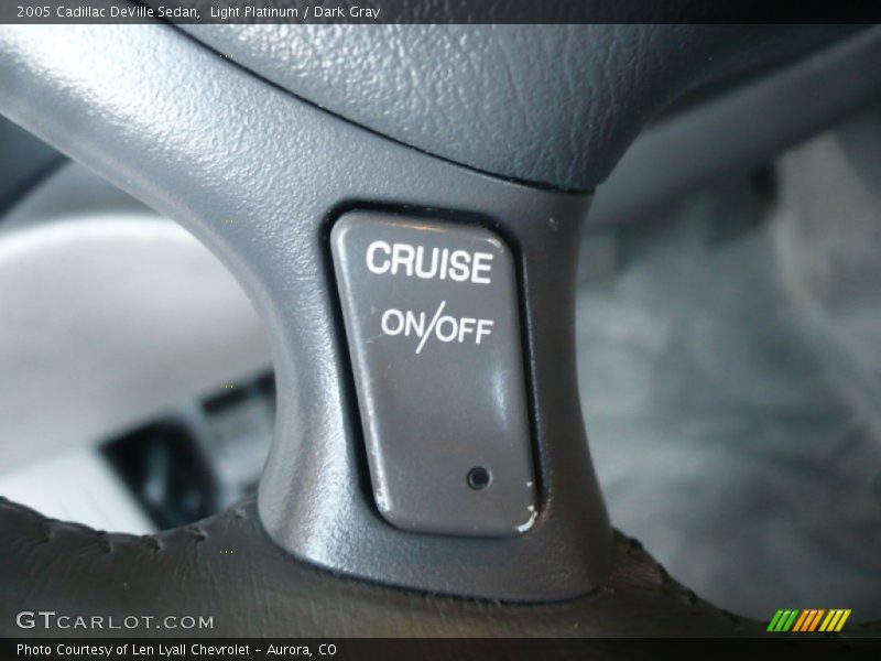 Light Platinum / Dark Gray 2005 Cadillac DeVille Sedan