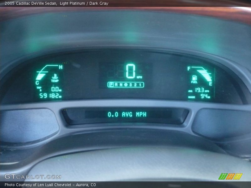 Light Platinum / Dark Gray 2005 Cadillac DeVille Sedan