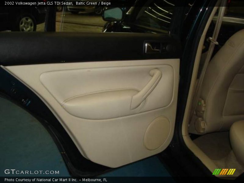 Baltic Green / Beige 2002 Volkswagen Jetta GLS TDI Sedan