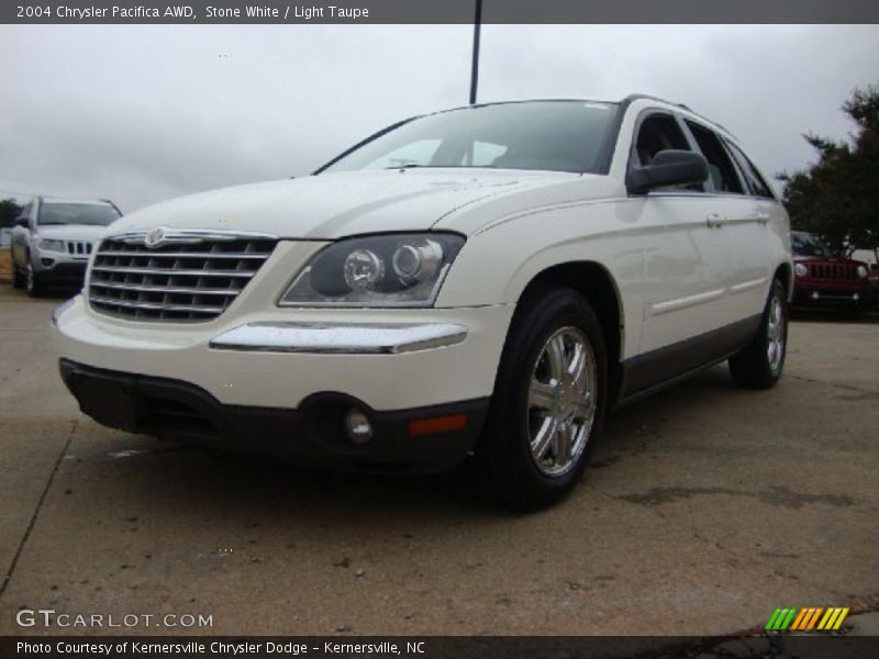 Stone White / Light Taupe 2004 Chrysler Pacifica AWD