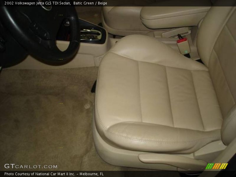 Baltic Green / Beige 2002 Volkswagen Jetta GLS TDI Sedan
