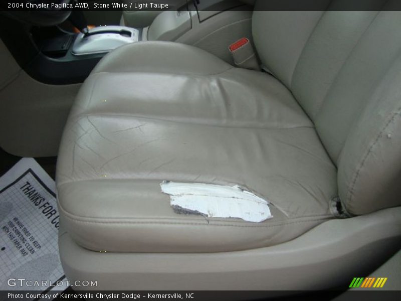 Stone White / Light Taupe 2004 Chrysler Pacifica AWD