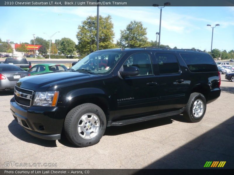 Black / Light Titanium/Dark Titanium 2010 Chevrolet Suburban LT 4x4