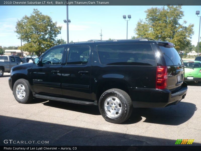 Black / Light Titanium/Dark Titanium 2010 Chevrolet Suburban LT 4x4