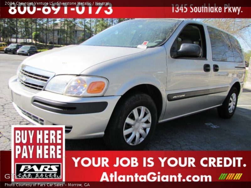 Silverstone Metallic / Neutral 2004 Chevrolet Venture LS