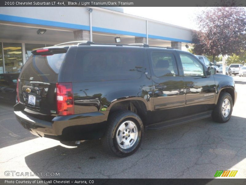 Black / Light Titanium/Dark Titanium 2010 Chevrolet Suburban LT 4x4