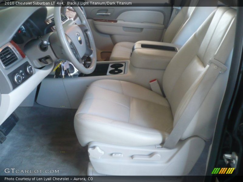 Black / Light Titanium/Dark Titanium 2010 Chevrolet Suburban LT 4x4