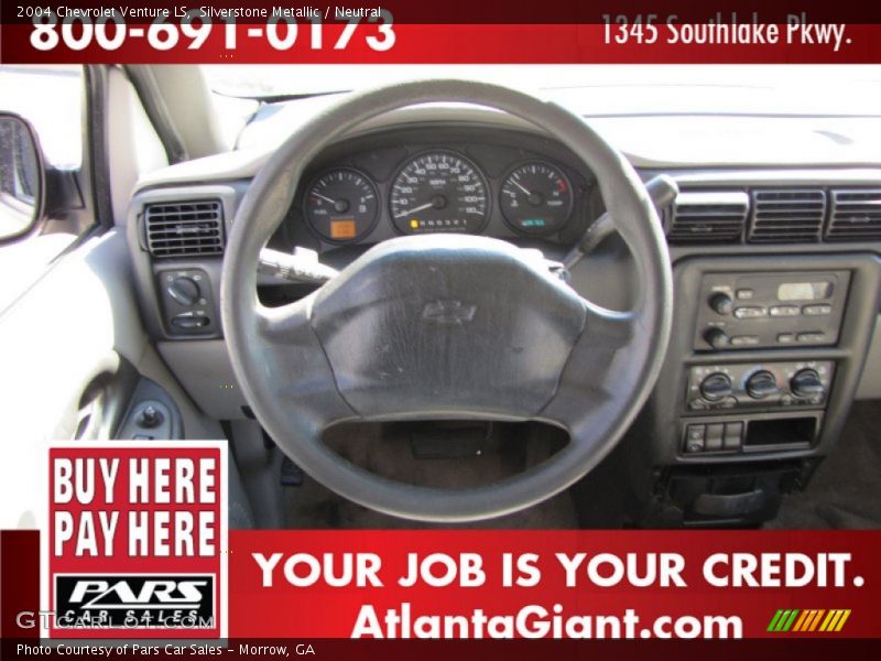 Silverstone Metallic / Neutral 2004 Chevrolet Venture LS