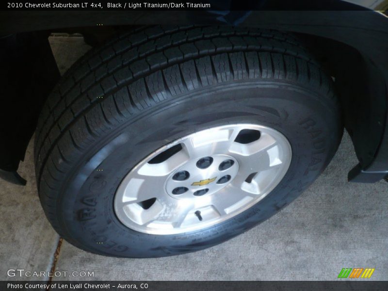 Black / Light Titanium/Dark Titanium 2010 Chevrolet Suburban LT 4x4