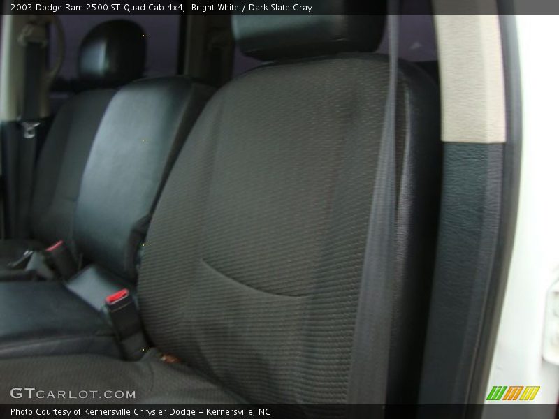 Bright White / Dark Slate Gray 2003 Dodge Ram 2500 ST Quad Cab 4x4
