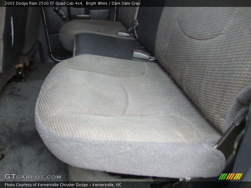 Bright White / Dark Slate Gray 2003 Dodge Ram 2500 ST Quad Cab 4x4