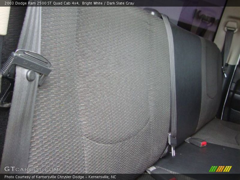 Bright White / Dark Slate Gray 2003 Dodge Ram 2500 ST Quad Cab 4x4
