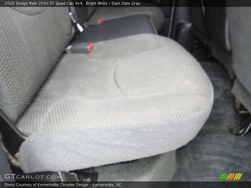 Bright White / Dark Slate Gray 2003 Dodge Ram 2500 ST Quad Cab 4x4