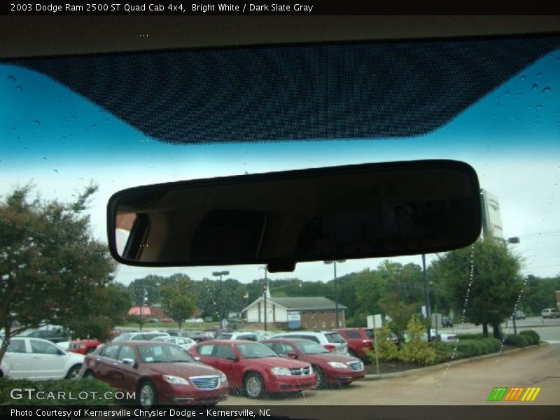 Bright White / Dark Slate Gray 2003 Dodge Ram 2500 ST Quad Cab 4x4