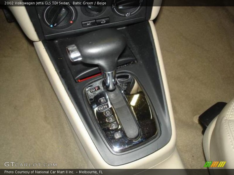 Baltic Green / Beige 2002 Volkswagen Jetta GLS TDI Sedan