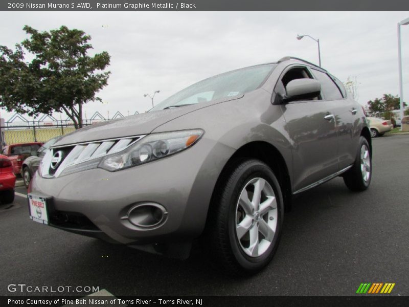 Platinum Graphite Metallic / Black 2009 Nissan Murano S AWD