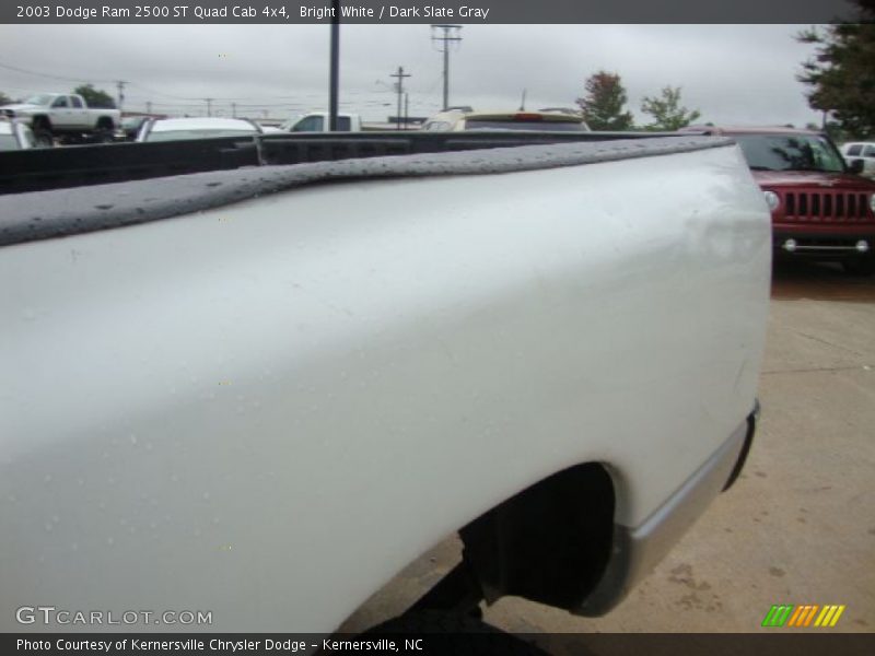 Bright White / Dark Slate Gray 2003 Dodge Ram 2500 ST Quad Cab 4x4