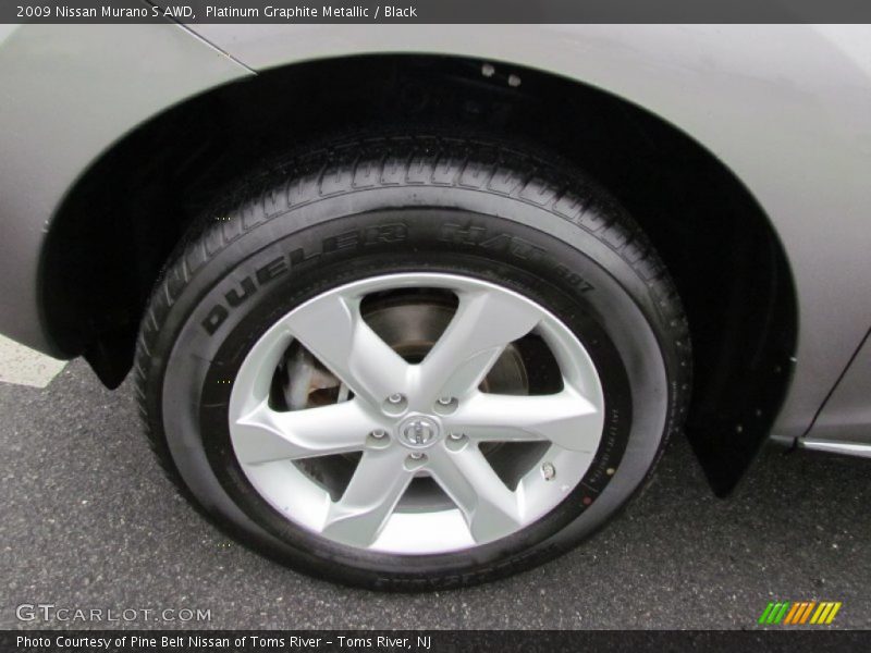 Platinum Graphite Metallic / Black 2009 Nissan Murano S AWD