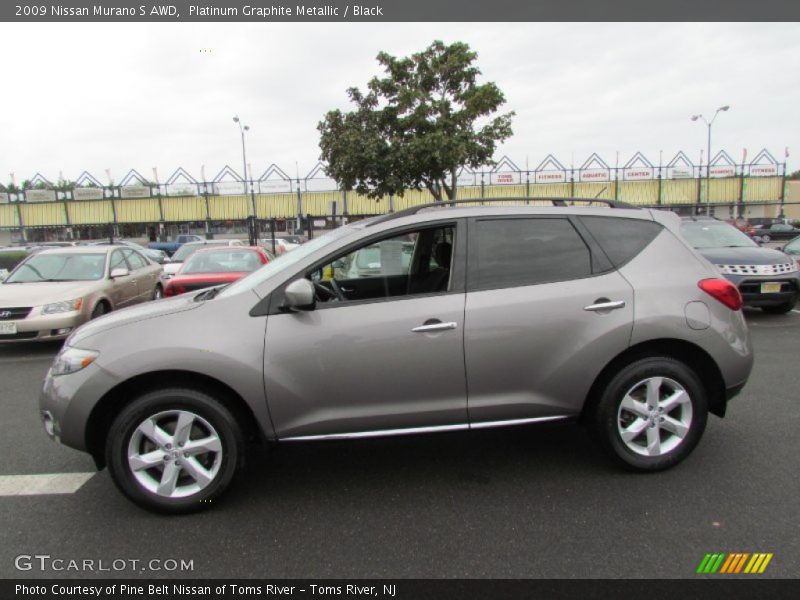 Platinum Graphite Metallic / Black 2009 Nissan Murano S AWD