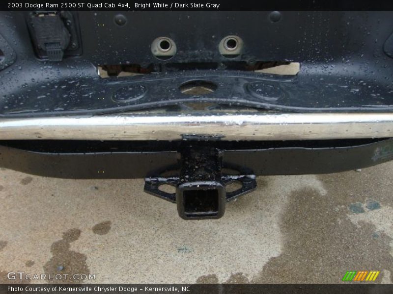 Bright White / Dark Slate Gray 2003 Dodge Ram 2500 ST Quad Cab 4x4