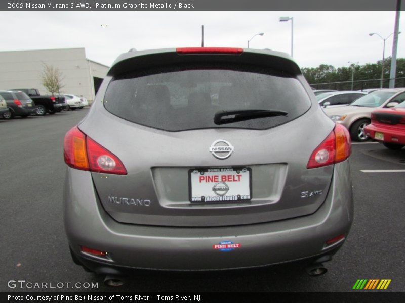 Platinum Graphite Metallic / Black 2009 Nissan Murano S AWD