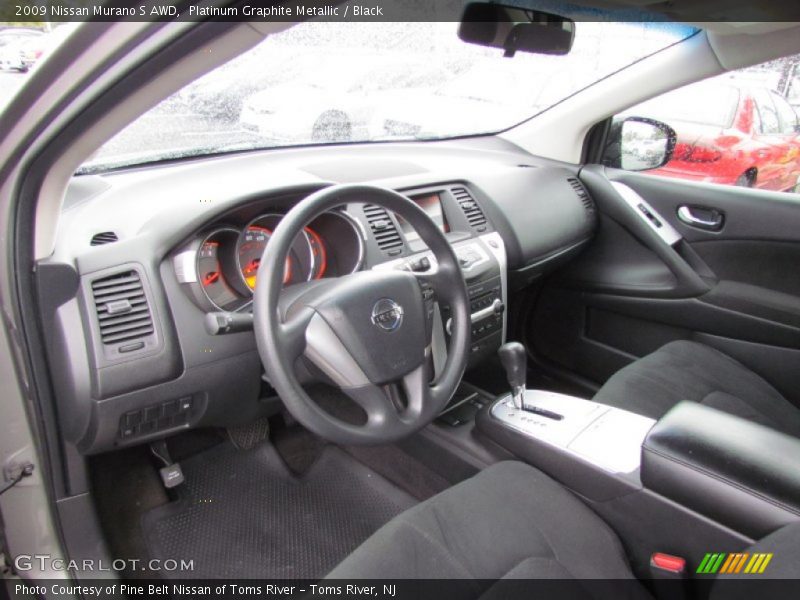 Platinum Graphite Metallic / Black 2009 Nissan Murano S AWD